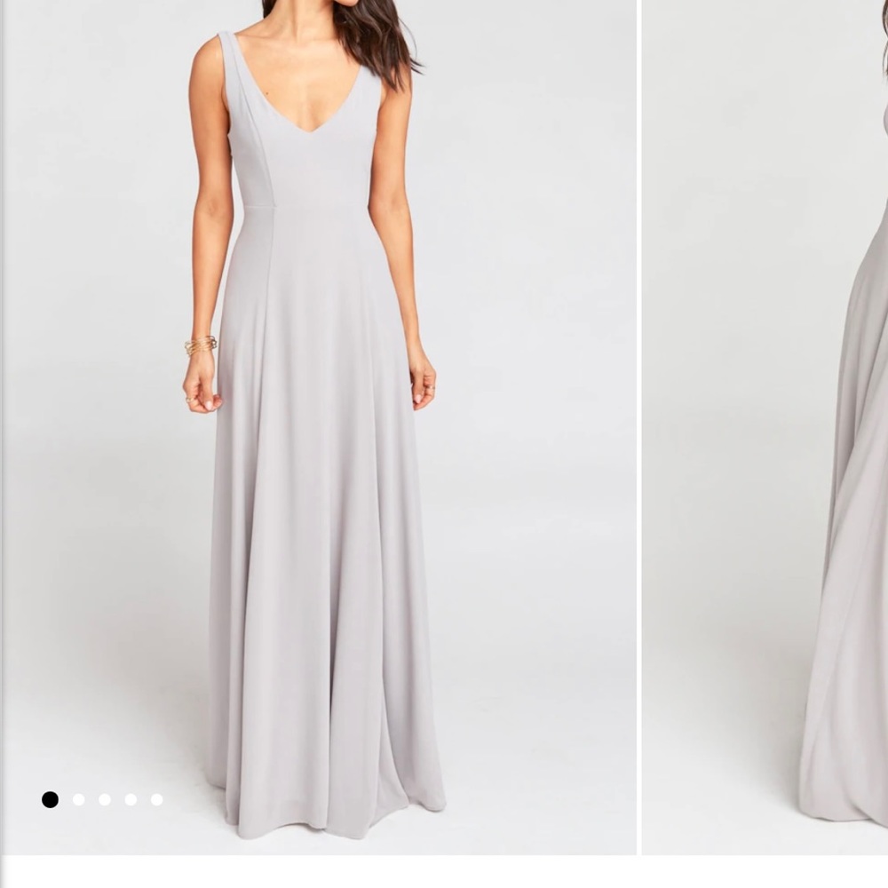 Dove Grey Show Me Your Mumu Bridesmaids Dress